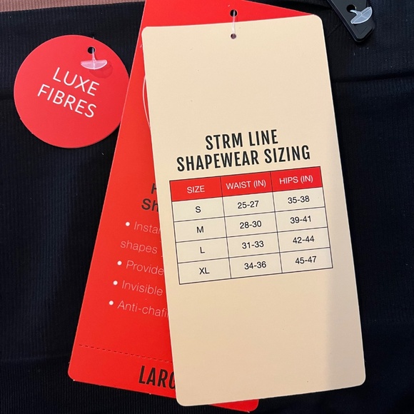 STRM LINE High-Waisted Shaping Shorts | Tummy Control Seamless Smoother - Picture 5 of 5